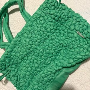 WILDFOX Green Floral Tote Bag